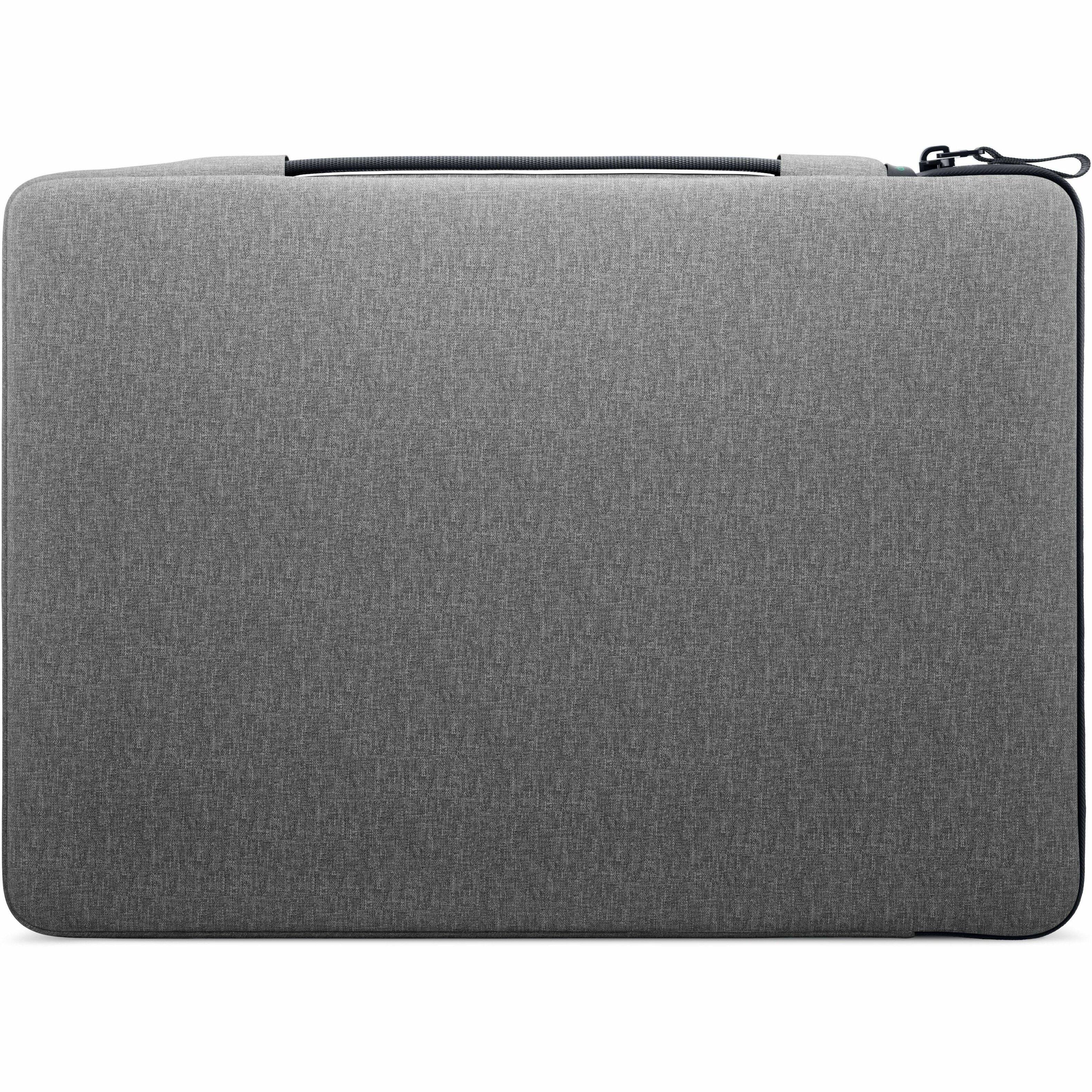 Alt View 5. Dell - Dell EcoLoop Urban Carrying Case (Sleeve) for 11" to 14" Notebook - Heather Gray - Water Resistant, Bump Resistant - Charcoal Gray.
