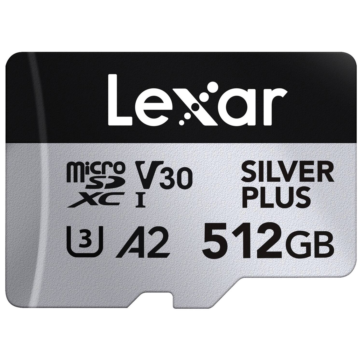 Lexar microSD V30 SILVER PLUS XC I A2 512GB
