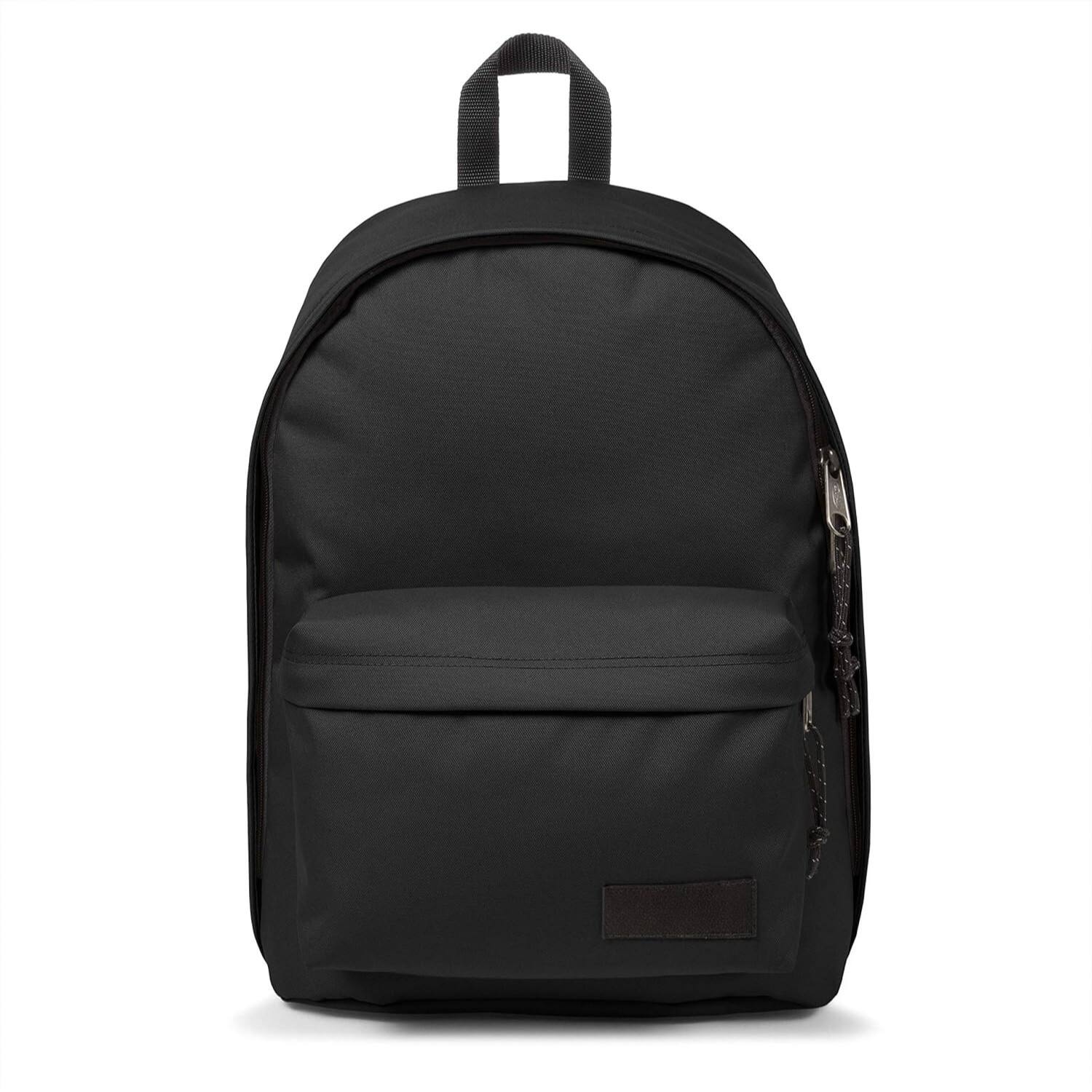 Front. ZUQIETA - ZUQIETA Backpack - 31L with Dual Compartments, 16" Laptop Sleeve & Air Mesh Straps - Black.
