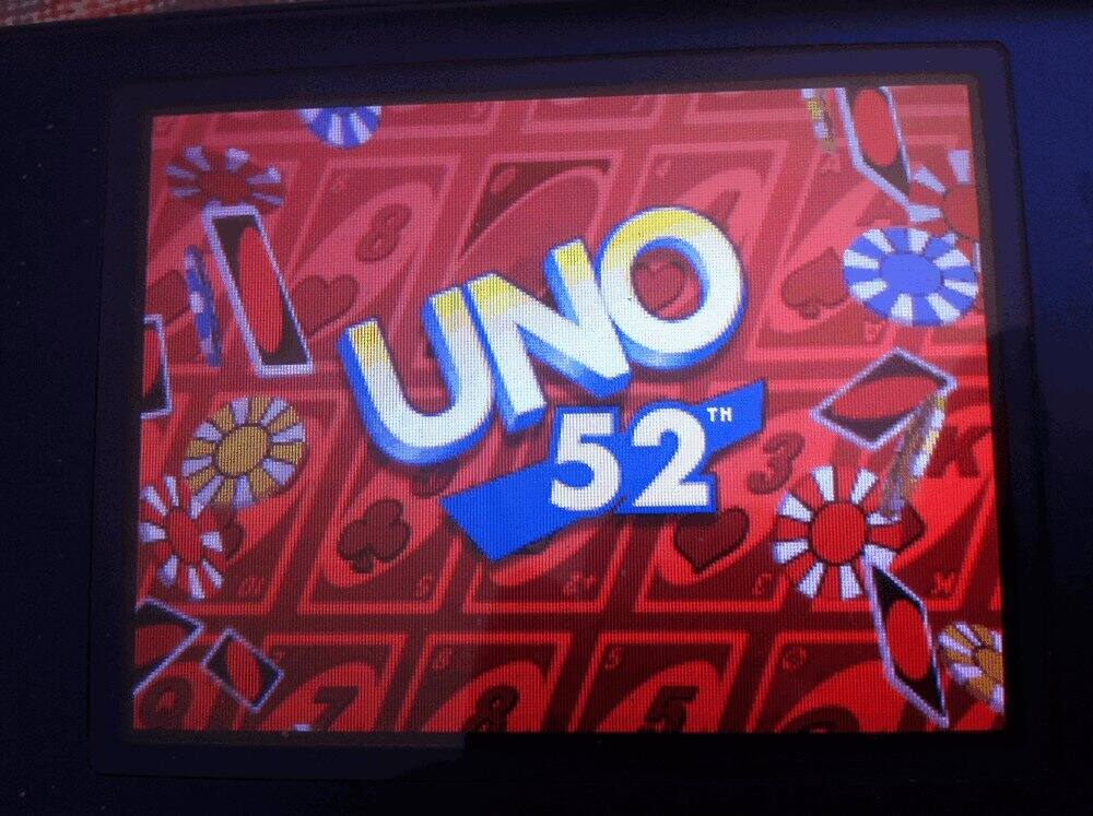 Angle. Zoo Games - UNO 52 - Nintendo DS.
