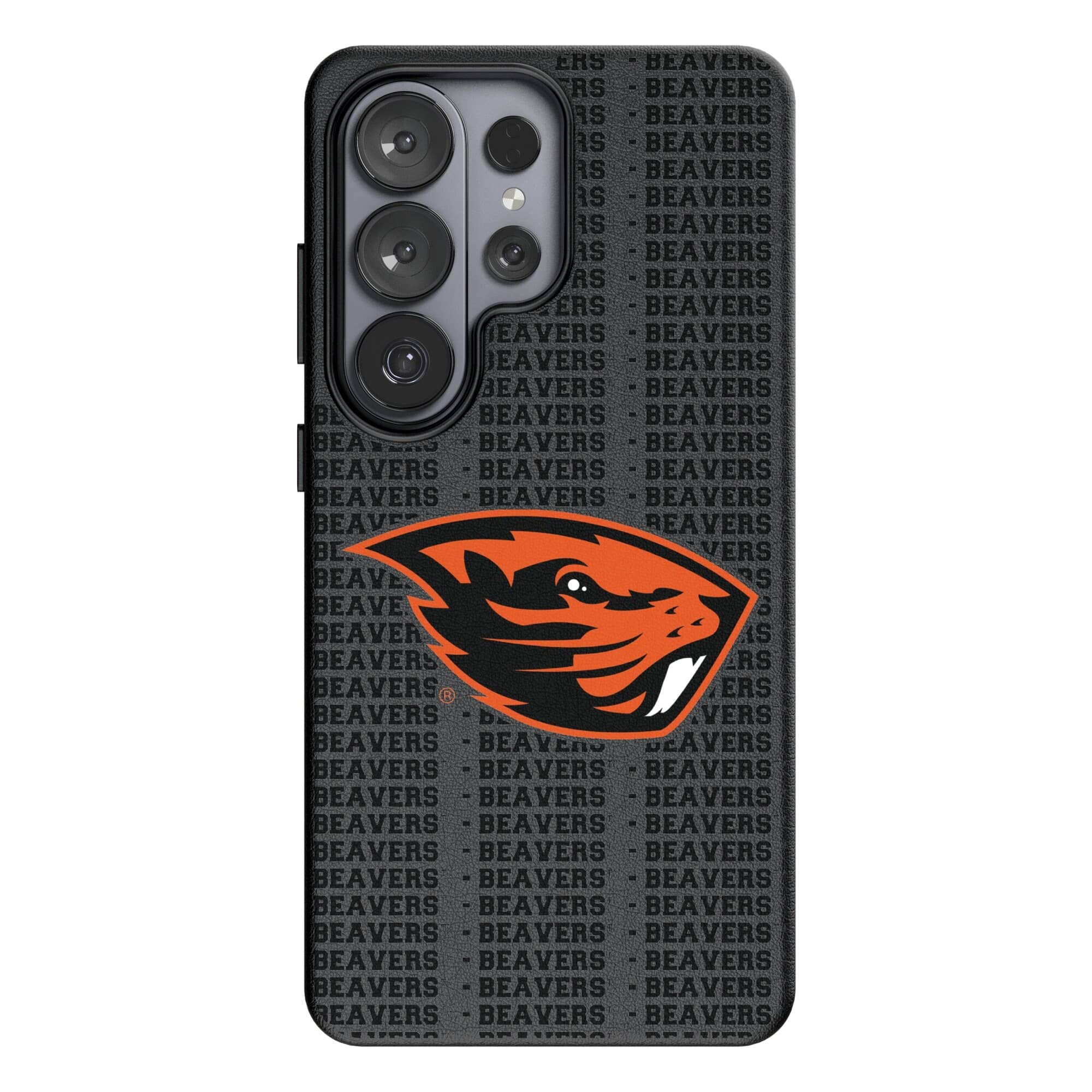 Keyscaper - NCAA - Oregon State Beavers Text Backdrop Galaxy Magnetic Bump Case - S26 Plus - Black price history on PriceWatchPro