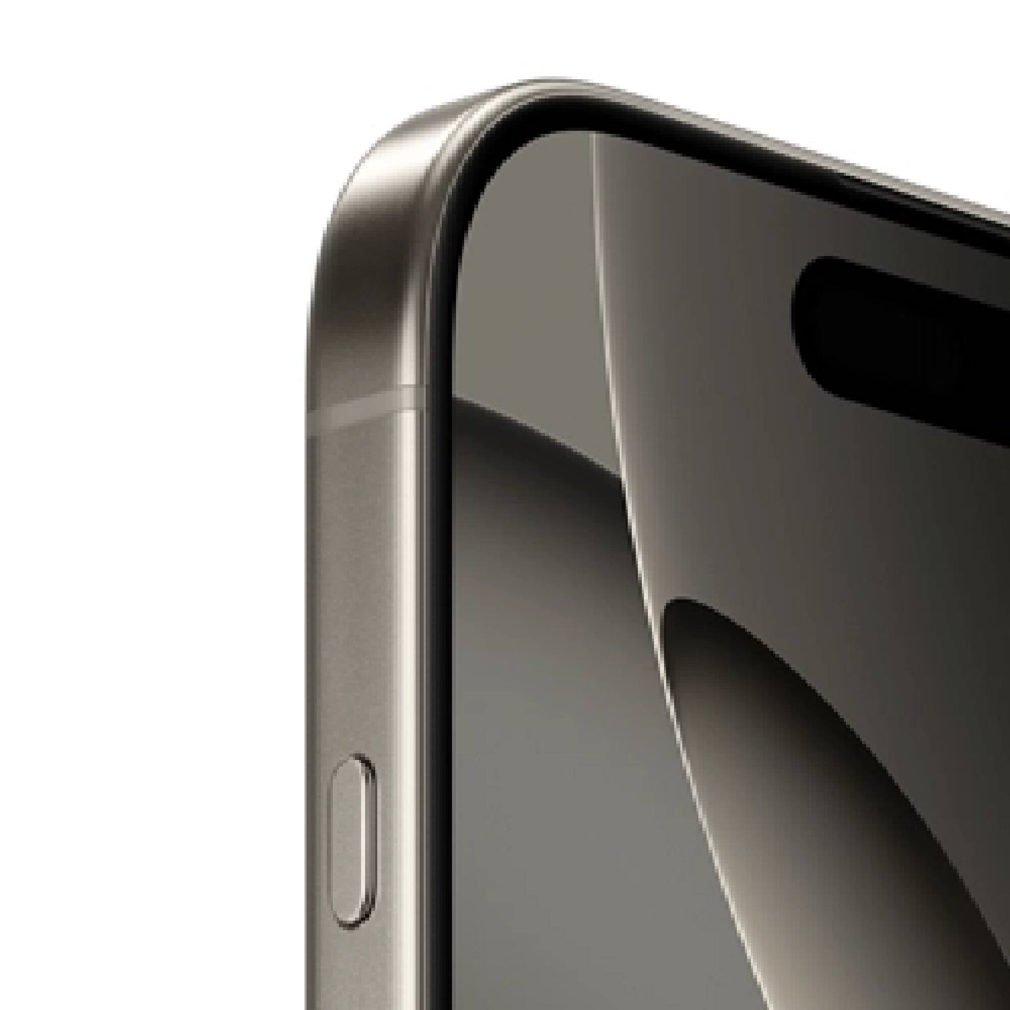 Angle. Apple - Refurbished Apple iPhone 16 Pro Max A3296 512GB Natural Titanium (Unlocked) - Natural Titaniuam.