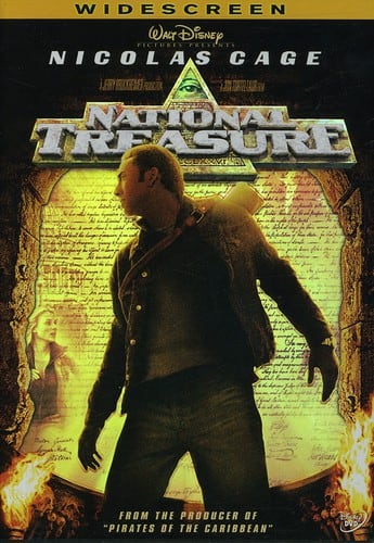 Front. National Treasure   - DVD.