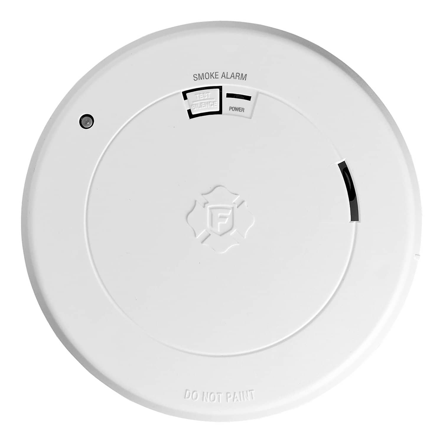 First Alert - SM210L Sealed 10-Year-Battery Smoke Alarm, Safety Path Light, Slim Profile - White