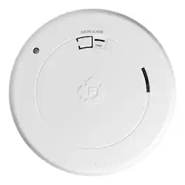 First Alert - SM210L Sealed 10-Year-Battery Smoke Alarm, Safety Path Light, Slim Profile - White
