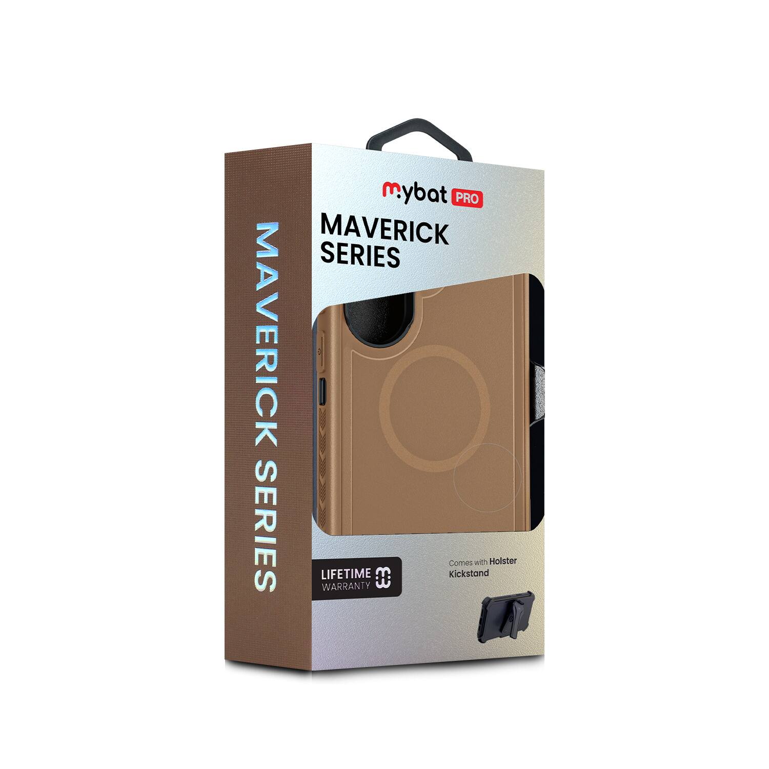 mybat PRO MAVERICK SERIES  
MAVERICK SERIES  
LIFETIME WARRANTY  
# Kickstand Comes with Holster