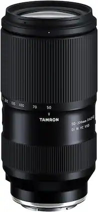 Tamron - 50-300mm F/4.5-6.3 Di III VC VXD for Sony E Mount Full Frame Mirrorless Cameras - Black