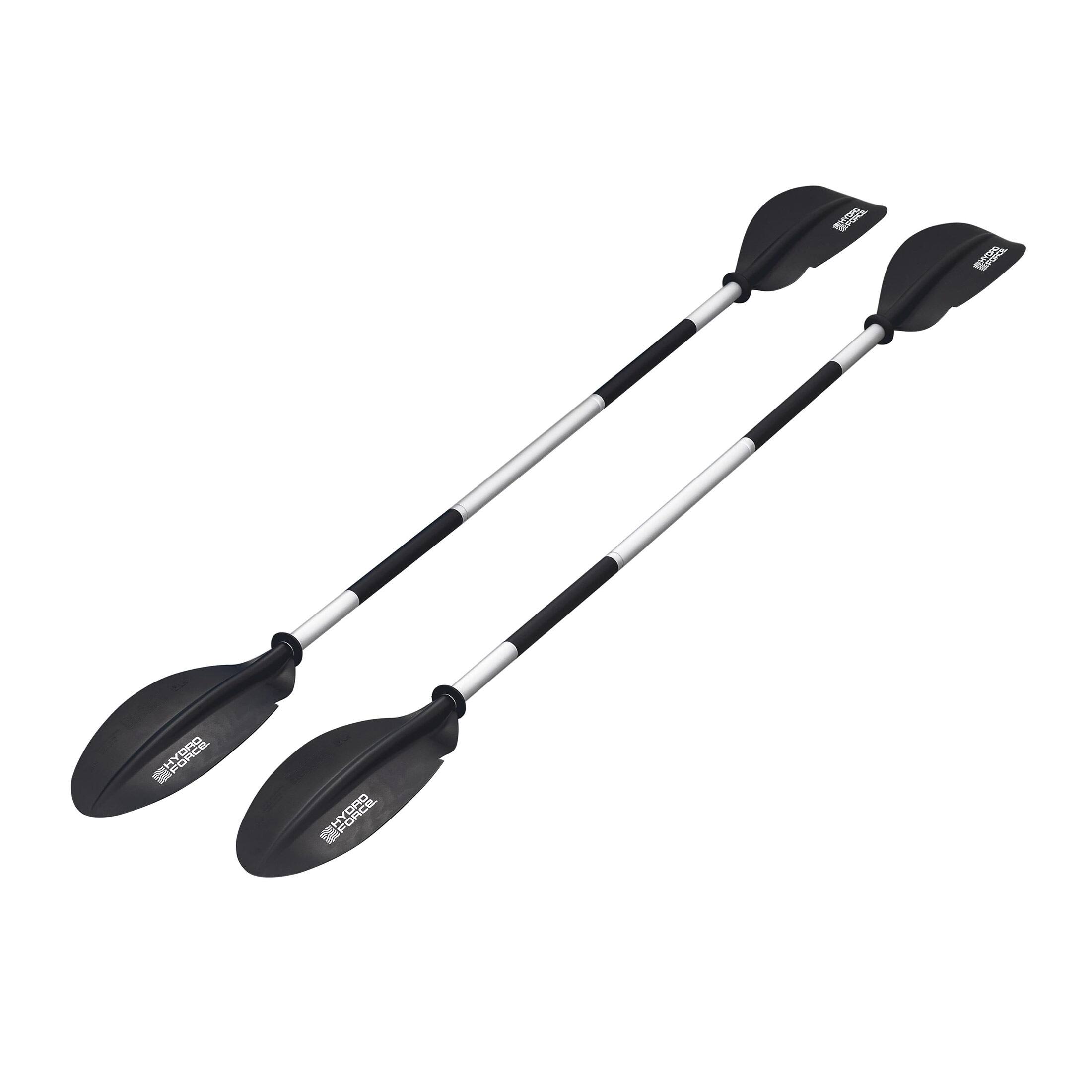 Alt View 5. Bestway - Bestway Hydro Force 91” Adjustable Aluminum Locking Kayak Paddle and Grip, Black - Black.