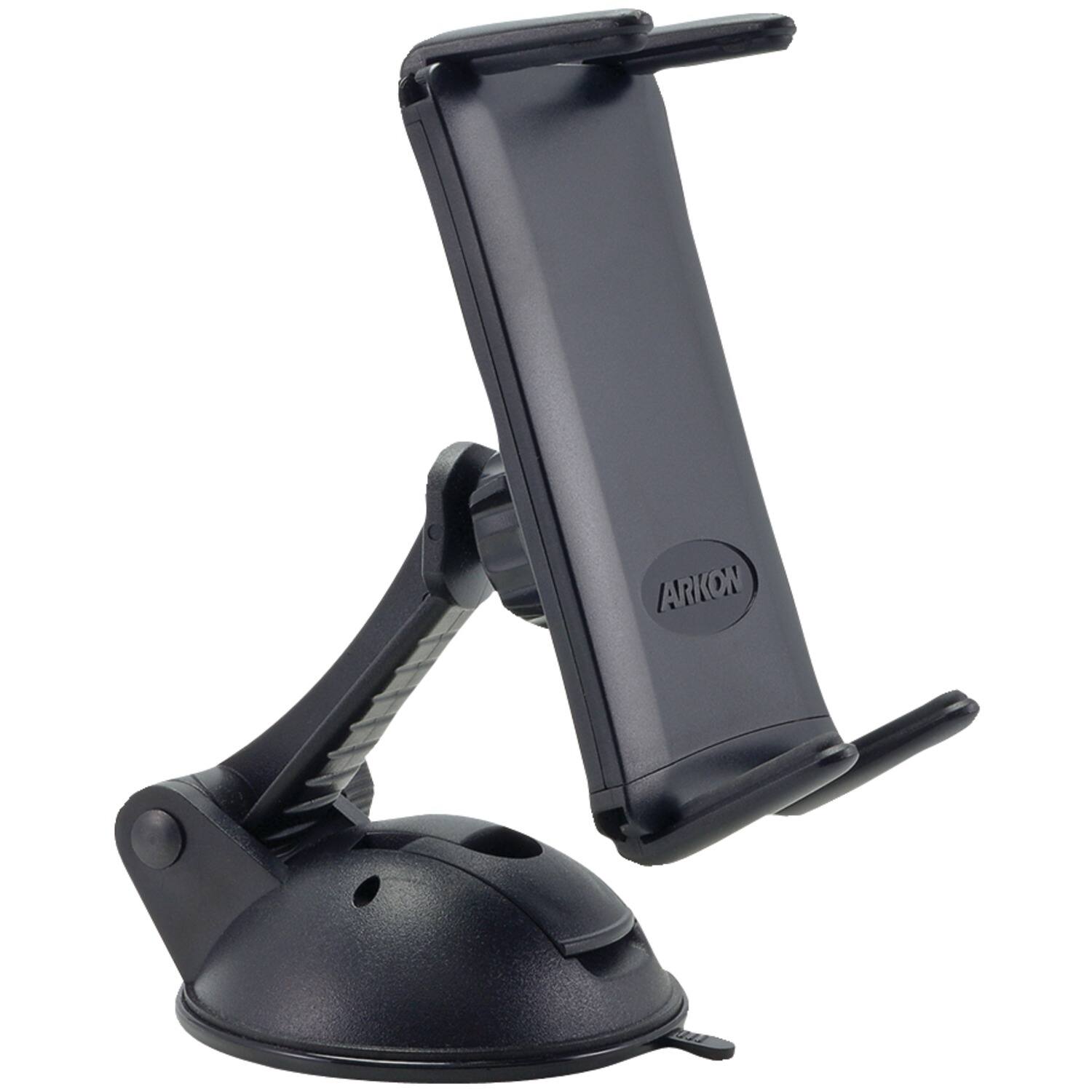 Front. Arkon - Arkon Mounts Sm678 Slim-grip Ultra Flat-surface Removable Sticky Suction Mount - black.