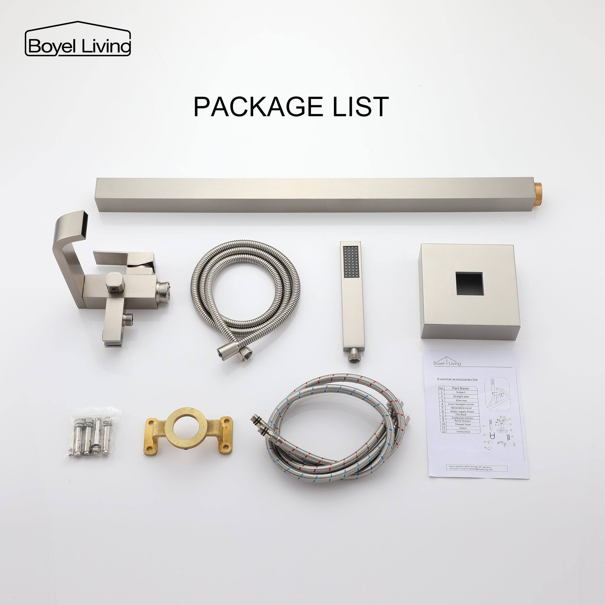 Boyel Living PACKAGE LIST 0ov uling OI - NN 1 - 1 - - I o - -  : - I : p I I I - I TO d . d 1 - 3