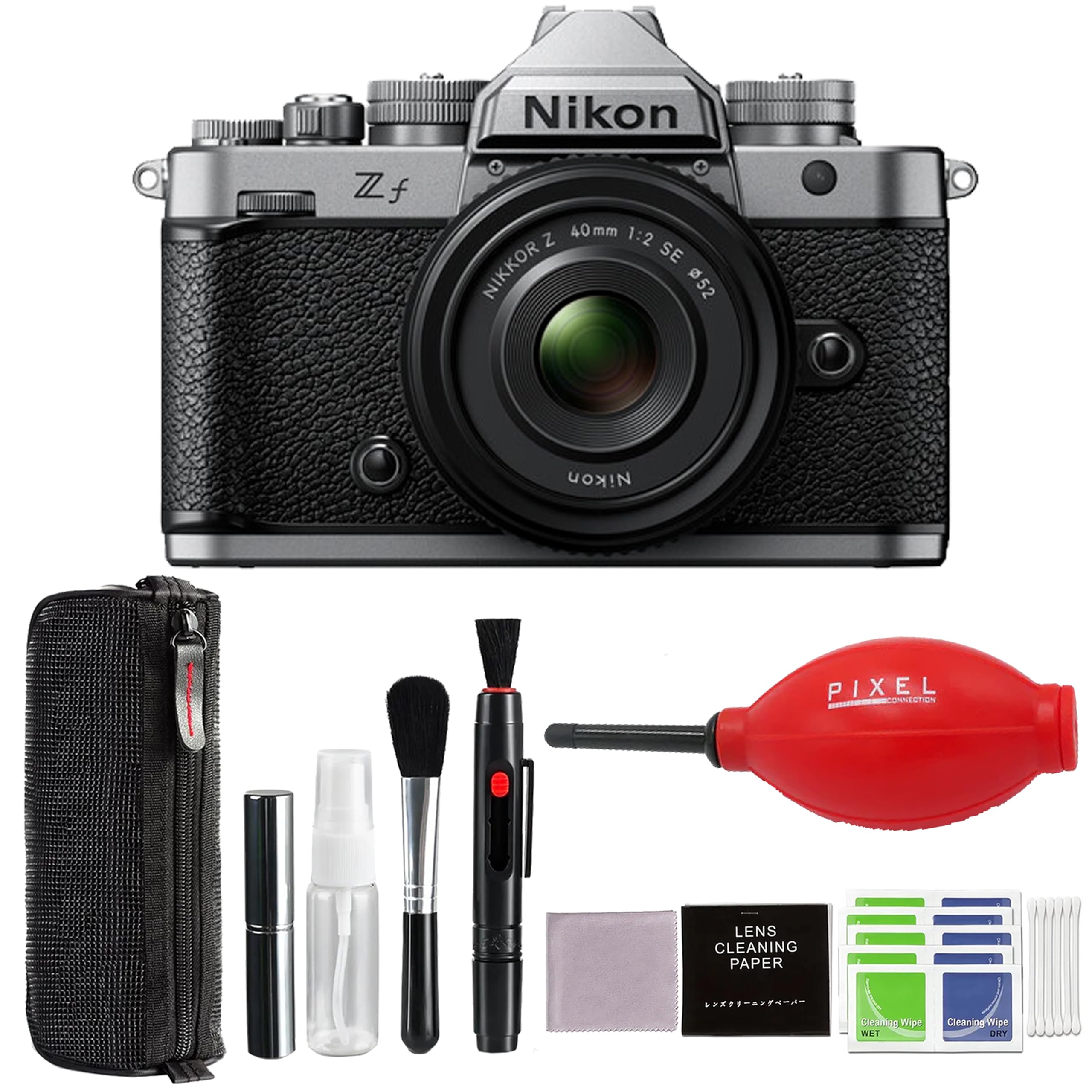 Nikon Zf 40mm 1:2 Z SE NIKKOR 52 Nikon PIXEL IESTION WNEETION LENS CLEANING PAPER Cieshp Wipe WET CleaningWipe Prige OOT