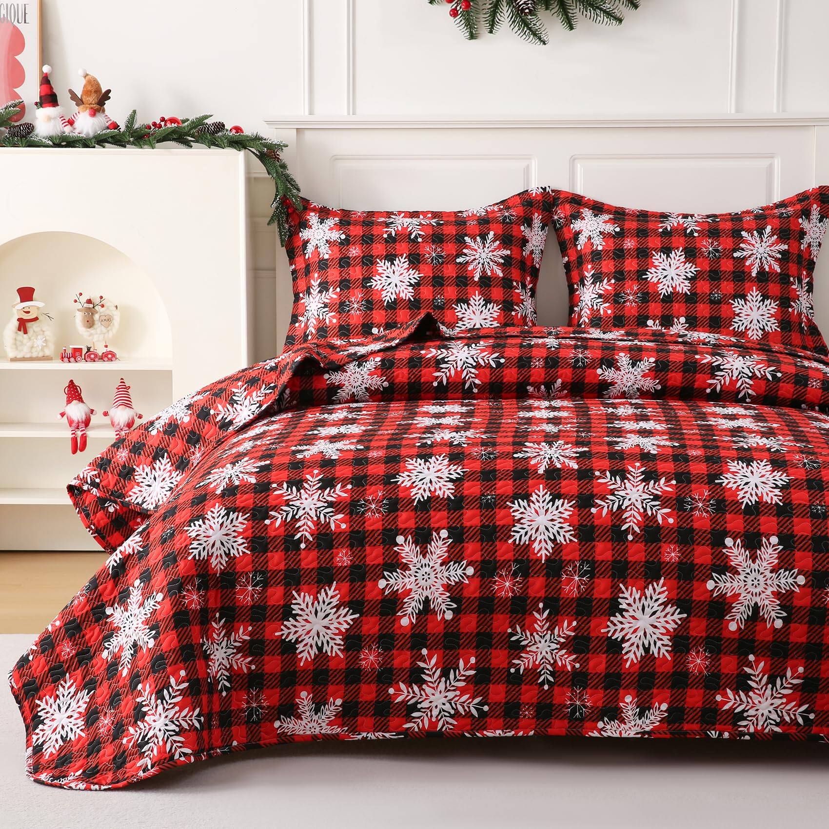 Red Buffalo Plaid-Full/Queen