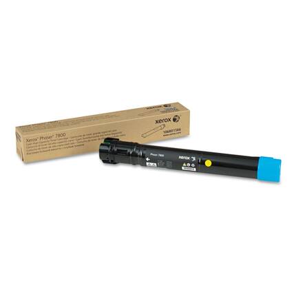 Xerox Phaser 7800
Cyan High Yield Toner Cartridge
Cartouche de toner grande capacité cyan
Cartucho de toner de alta capacidad cian
Картридж для тонера большой емкости синий
106GR01566
www.xerox.com
Phaser 7800
xerox
