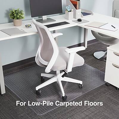 For Low-Pile Carpeted Floors