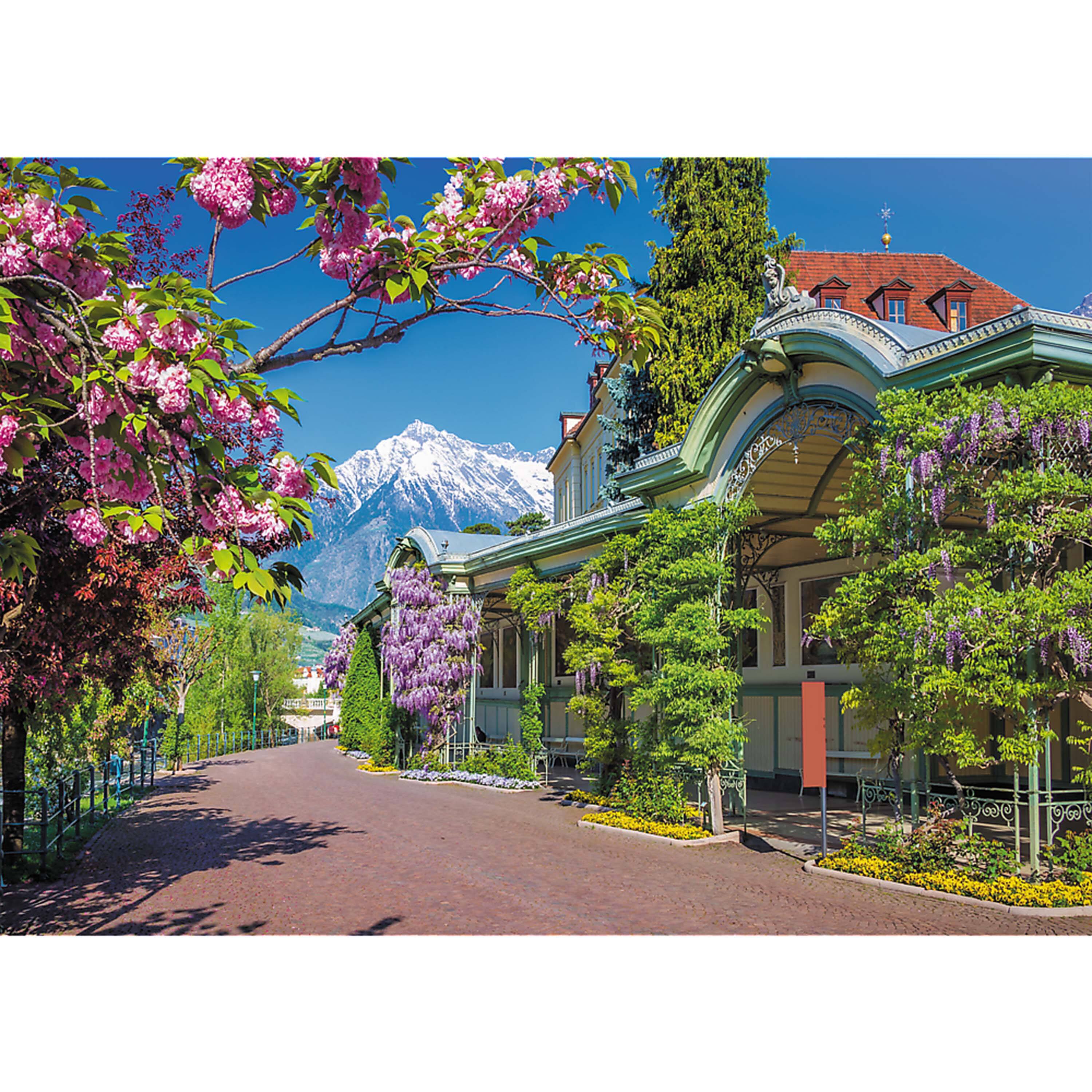 Alt View 1. Trefl - Trefl Red 2000 Piece Puzzle - Merano, Italy.