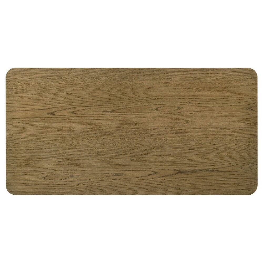 Alt View 1. Coaster Co. of America - Castlewood Engineered Wood Cocktail Coffee Table Brown Oak - Brown Oak.