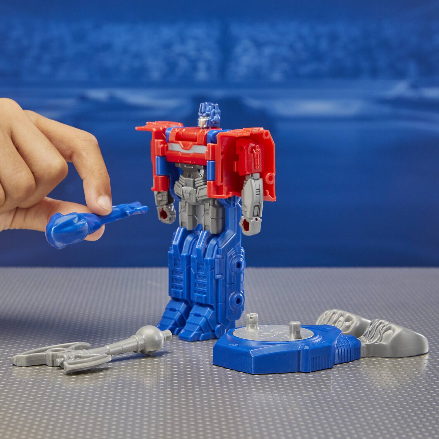 Alt View 4. Hasbro - Hasbro Collectibles - Transformers One - Robot Battlers 2-Pack   - Collectibles - Multicolor.