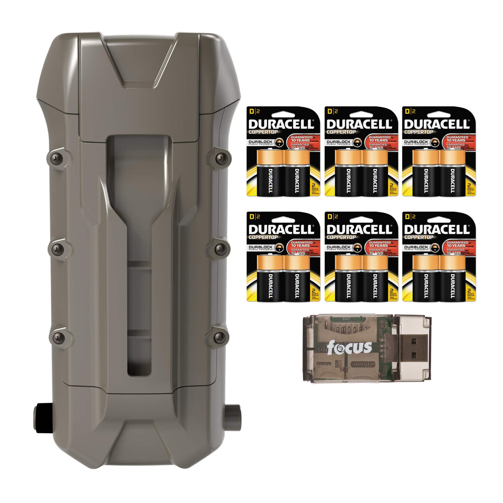 Cuddeback - CuddeLink Dual Power Bank for J, G, or Cell Cameras, with Batteries