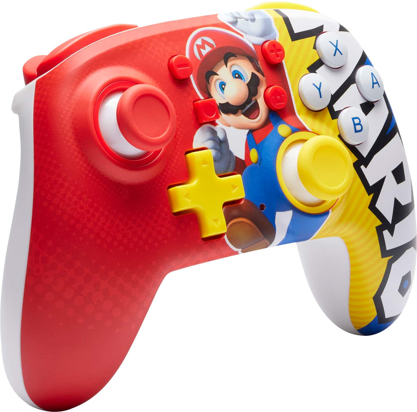 Alt View 14. PowerA - Nano Enhanced Wireless Controller for Nintendo Switch - Mario Victory.
