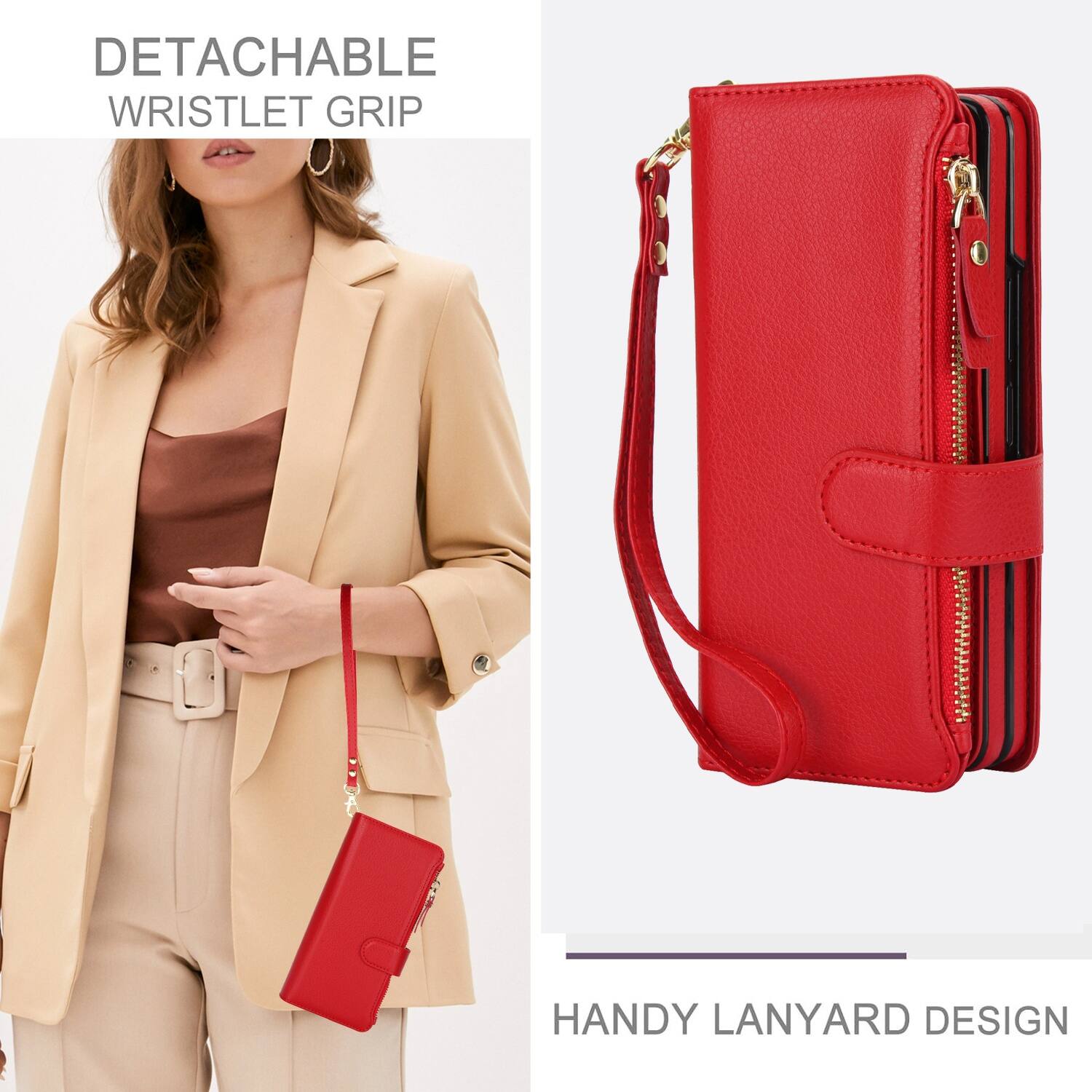 DETACHABLE WRISTLET GRIP  
HANDY LANYARD DESIGN