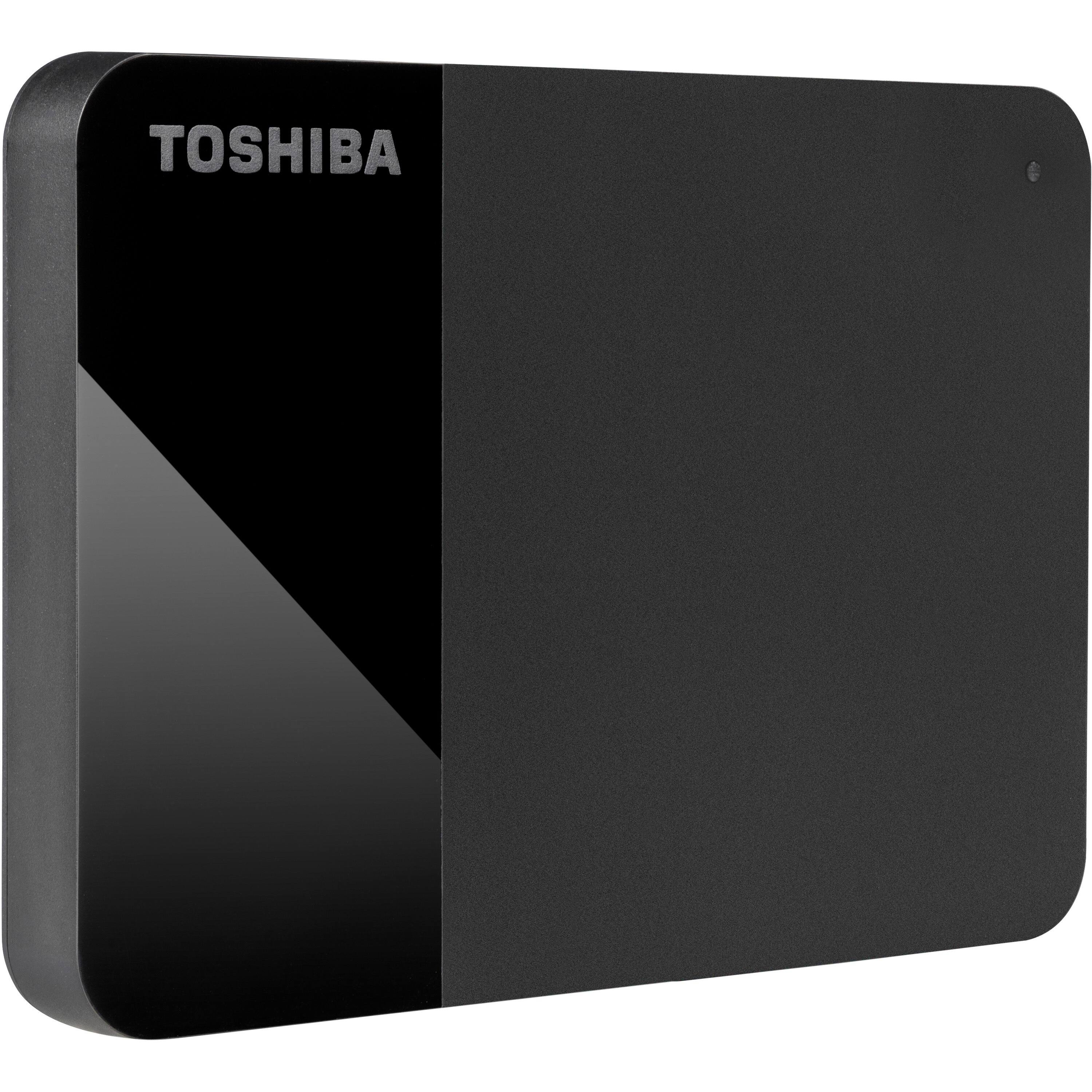 Alt View 8. Toshiba - Toshiba Canvio Ready HDTP310XK3AA 1 TB Portable Hard Drive - External - Black - MAC Device Supported - USB 3.0  - 1 / - Black.