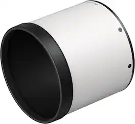 OM System - LH-115 Digital Camera Lens Hood for M.Zuiko Digital ED 150-400mm F4.5 TC1.25x IS PRO, Anti-Reflective, Improved Contrast - White