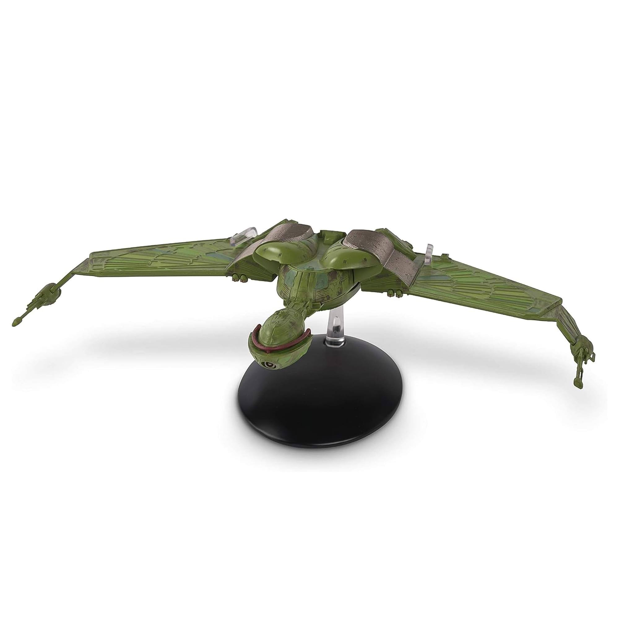 Alt View 2. Eaglemoss - Eaglemoss Star Trek Starships Replica | Klingon Bird-of-Prey (Classic) #3 - Multi-Colored.