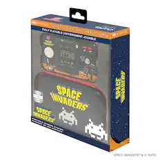 MY ARCADE POCKET PLAYER FULLY PLAYABLE | ENTIEREMENT JOUABLE + TRAVEL CASE
SPACE INVADERS
PORTABLE GAMING SYSTEM
OFFICIALLY LICENSED
SPACE INVADERS™ & © TAITO