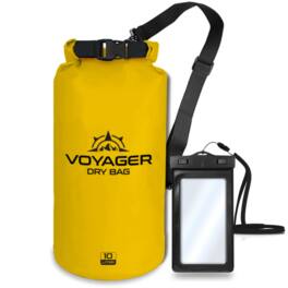 EcoGear FX - Voyager Waterproof 10L Dry Bag - Yellow