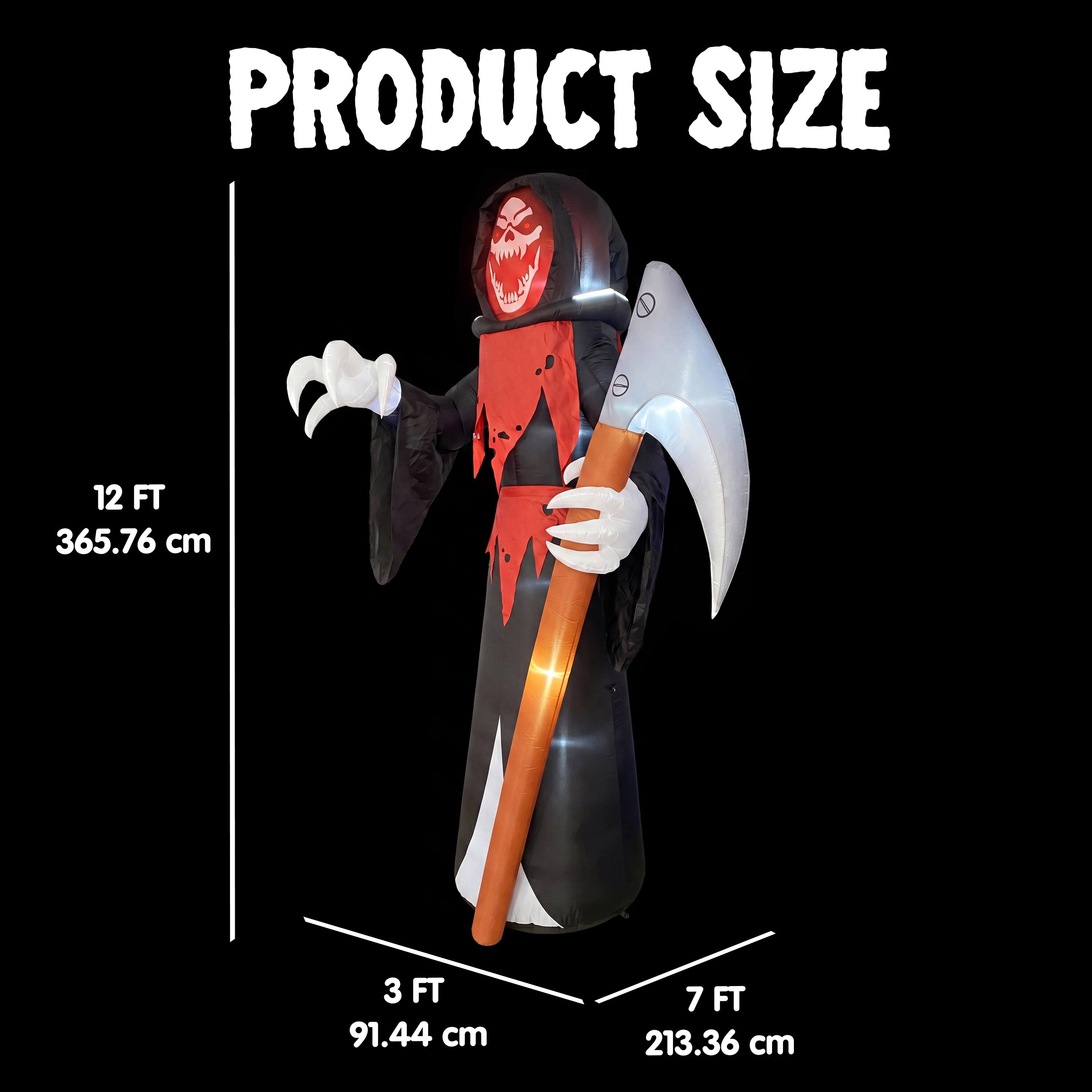 PRODUCT SIZE

12 FT 365.76 cm

3 FT 91.44 cm

7 FT 213.36 cm