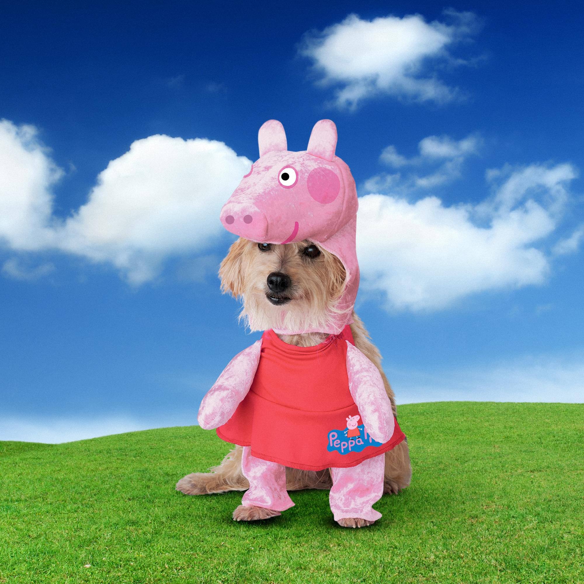 Alt View 1. California Costumes - Peppa Pig Pet Costume | S - Pink.