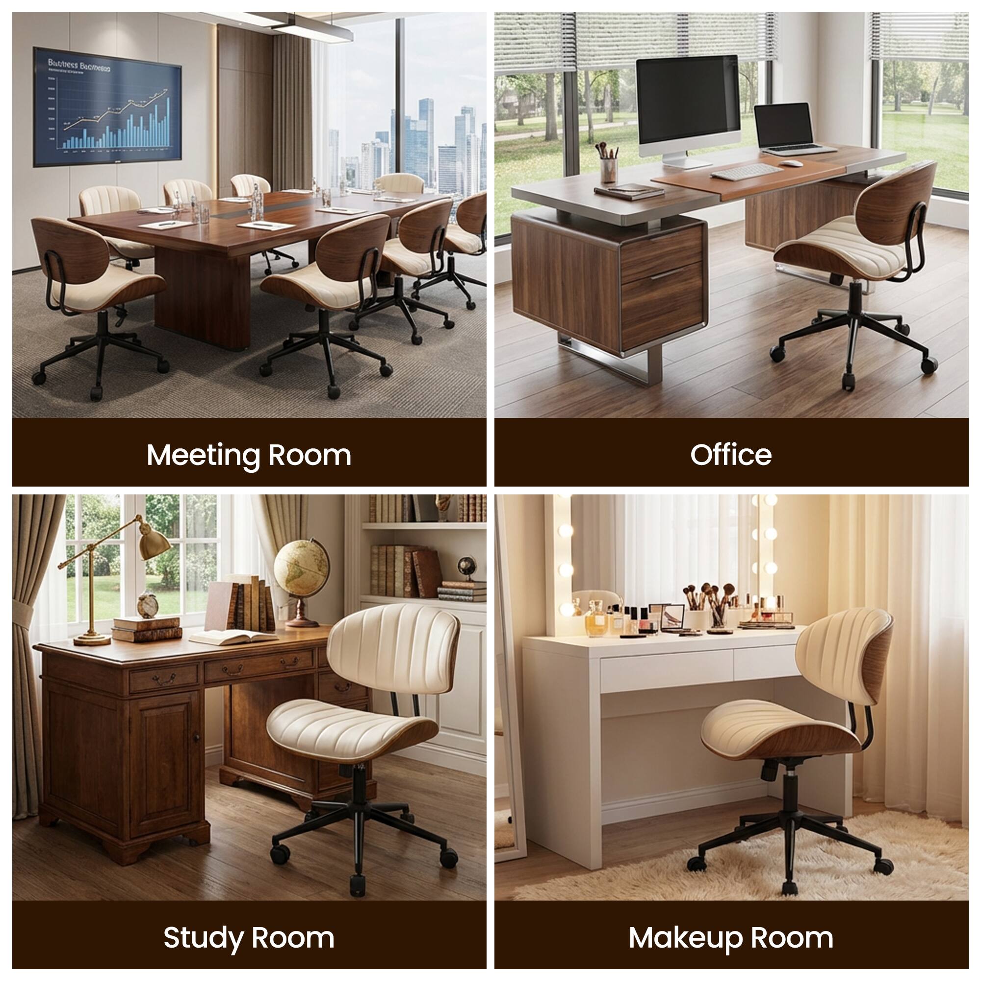Meeting Room  
Office  
Study Room  
Makeup Room