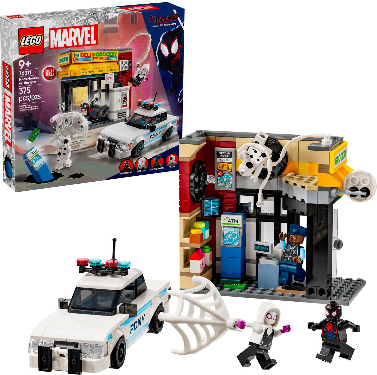 LEGO - Marvel Spider-Verse Miles Morales vs. The Spot Building Toy Set 76311