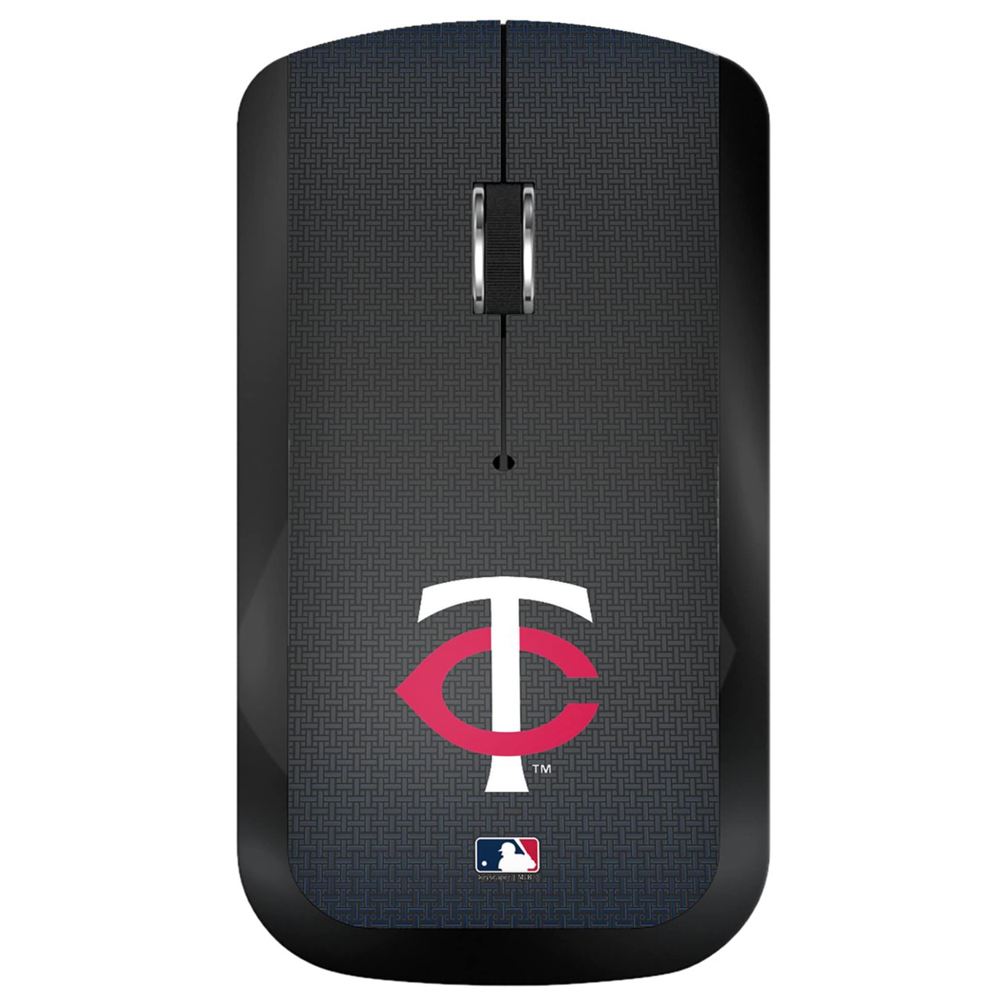 Front. Keyscaper - Wireless USB Computer Mouse - Black.