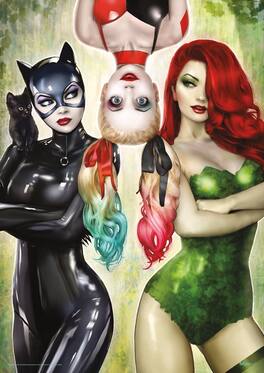 Trend Setters - DC Comics (Catwoman No. 50 - Gotham City Sirens) MightyPrint™ Wall Art - Multicolor