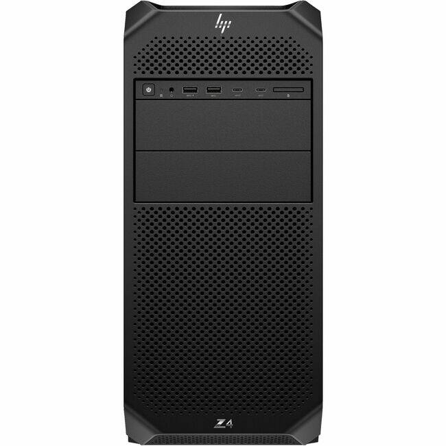 Front. HP - HP Z4 G5 Workstation - 1 Xeon w3-2423 - 16 GB - 512 GB SSD - Tower - Smart Buy - Intel W790 Chip - Windows 11 Pro - 4 GB - Black.