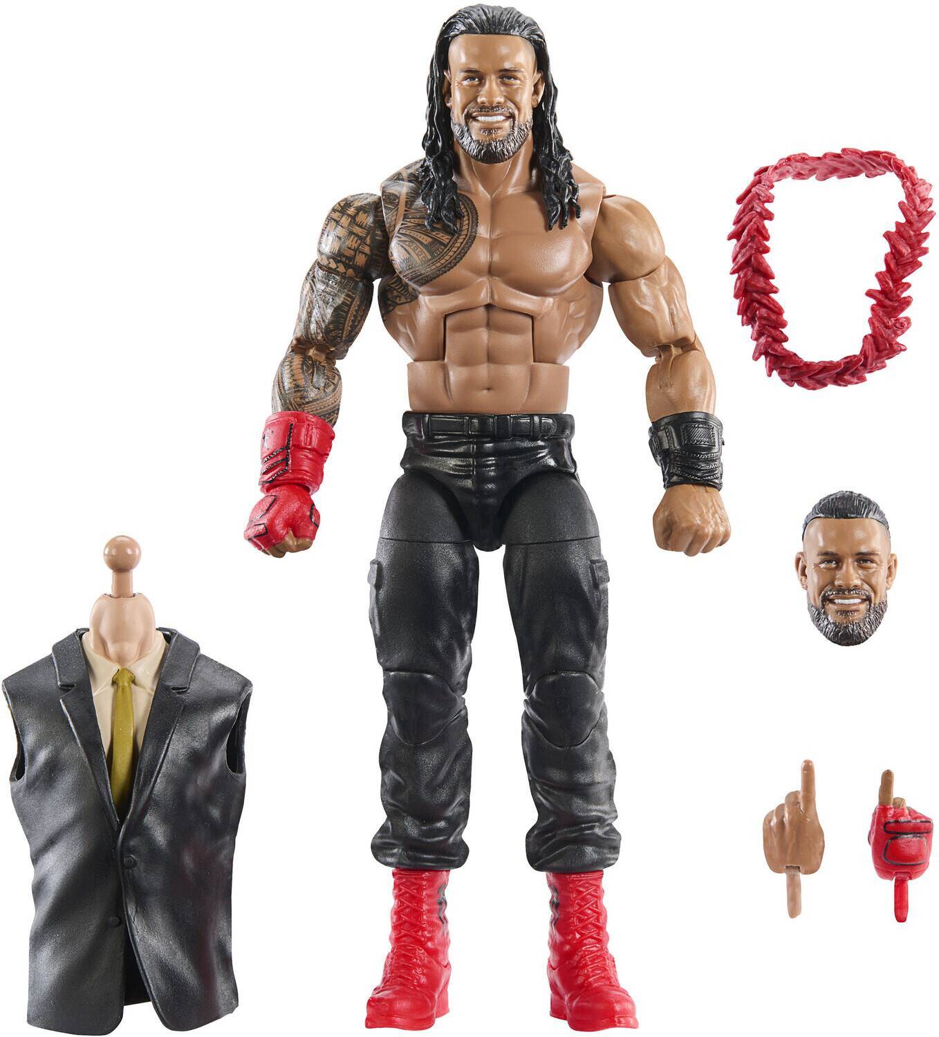 Mattel Collectible - WWE Elite Collection 6" Summerslam Roman Reigns Action Figure with William - Collectibles