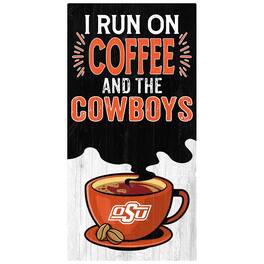 Fan Creations - Oklahoma State Cowboys 6" x 12" Coffee Wall Art - Multicolor