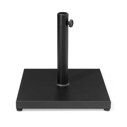Front. Crestlive Products - Crestlive Products Square Weighted Umbrella Base Stand Cement Concrete Steel for Outdoor Market Umbrella - Black.
