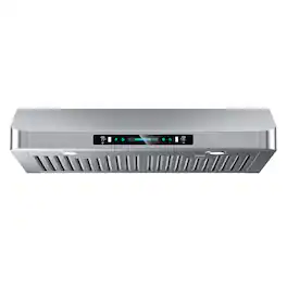 ZJKLA - 30 inches - Externally Vented - Under cabinet Range Hood - Stainless Steel