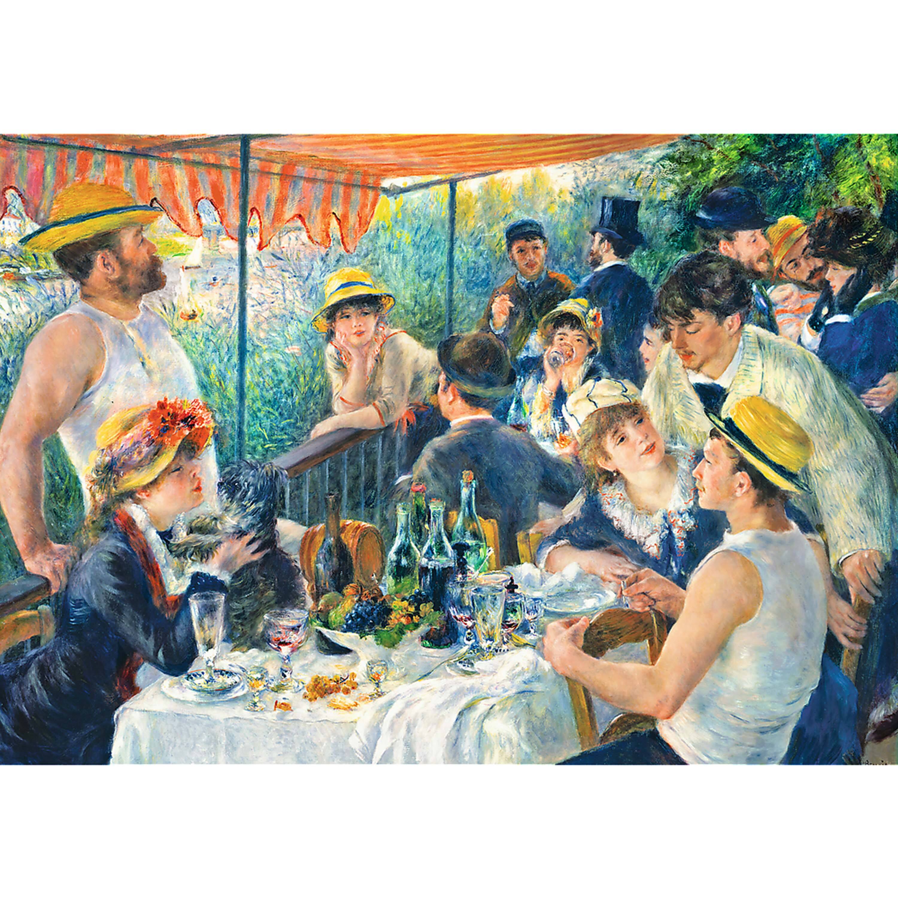 Angle. Trefl - Trefl Red Art Collection 1000 Piece Puzzle - Luncheon of the Boating Party / Bridgeman.