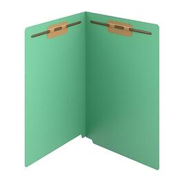 Staples - Reinforced Classification Folder, 3/4" Expansion, Letter Size, 50/Pack - Green