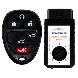Car Keys Express - Replacement GM Remote - 6 Buttons (Lock, Unlock, Panic, Hatch, Hatch Glass, and Remote Start) - Black