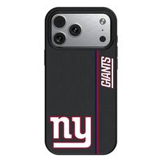 Front. Keyscaper - New York Giants iPhone Magnetic Bump Case - 16 Pro - Black.