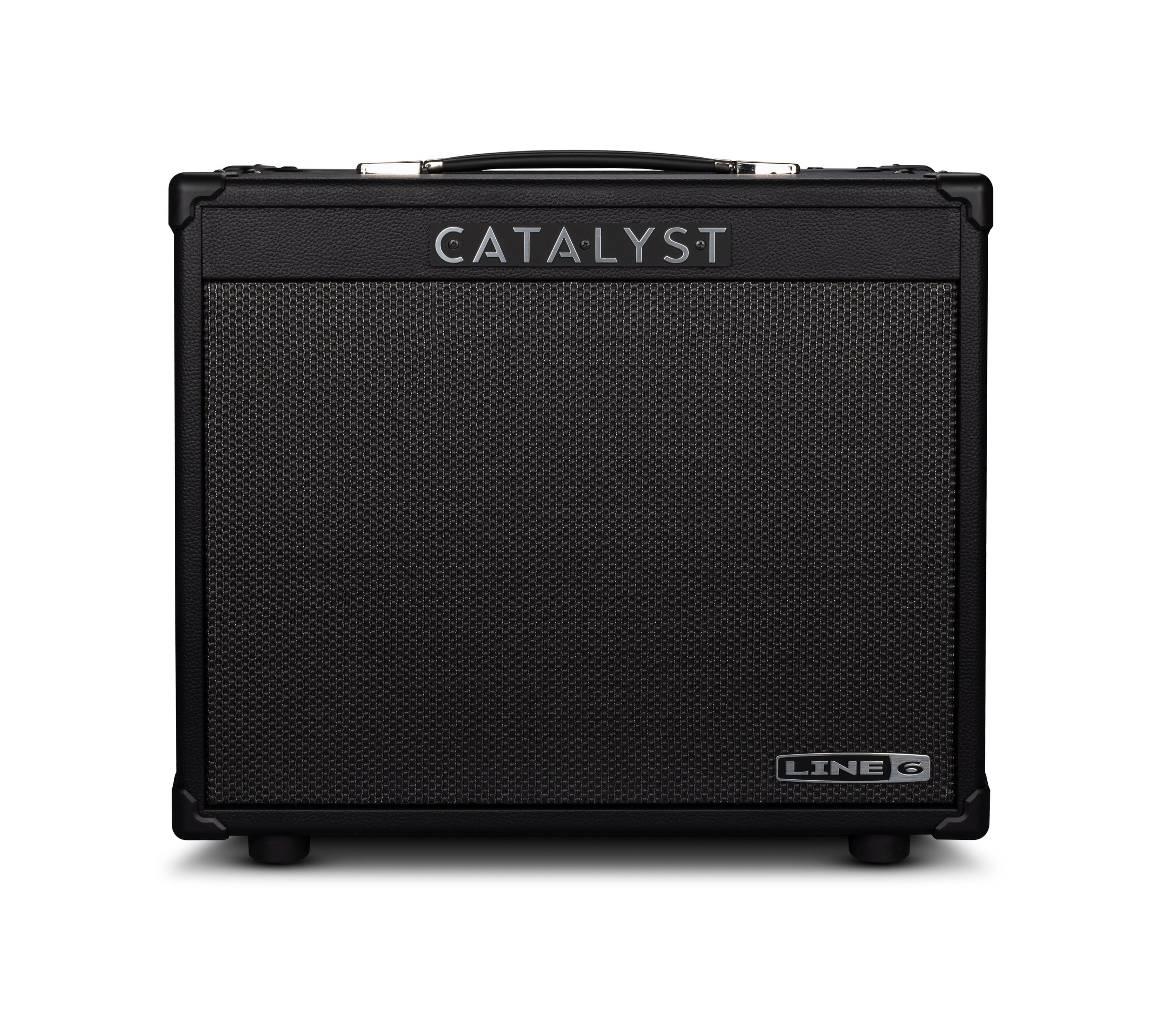 Front. Line 6 - Catalyst 60 RMS Power Guitar Amplifier - Black.