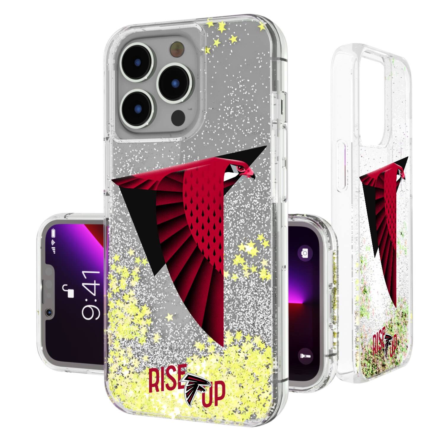Keyscaper - NFL - Atlanta Falcons iPhone Glitter Case - 14 Pro - Multicolor price history on PriceWatchPro