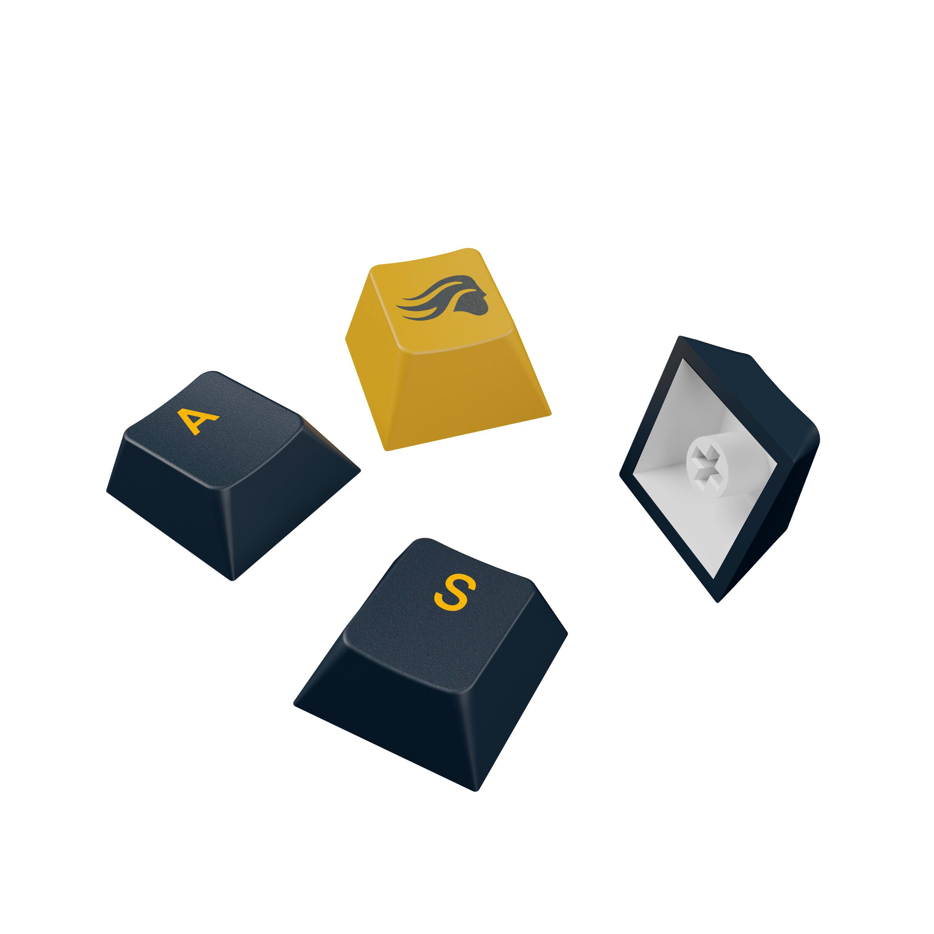 Alt View 19. Glorious - GPBT Mecha Keycaps - Charged Blue.