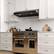 Alt View 2. Onefly - 42 inches - Externally Vented - Under Cabinet Range Hood - Black.