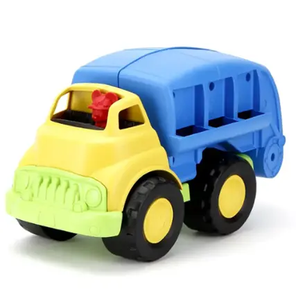 Front. Green Toys - Disney Baby: Mickey Mouse - Recycling Truck.