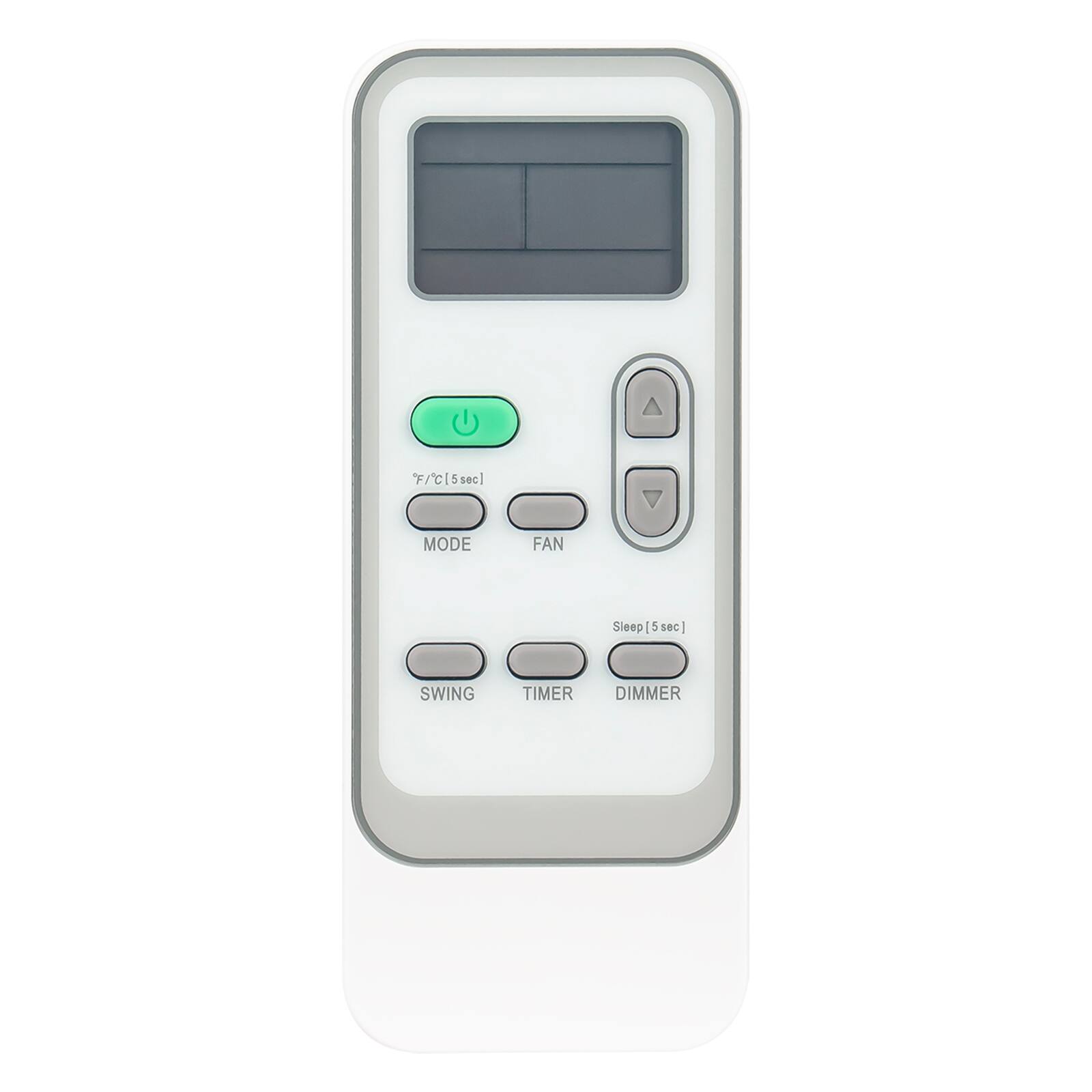 Sleep [5 sec] MODE FAN SWING TIMER DIMMER